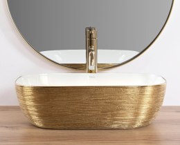 UMYWALKA BELINDA BRUSH GOLD/WHITE - NABLATOWA