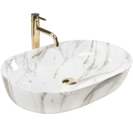 Umywalka nablatowa REA CLEO 61 AIAX SHINY