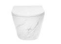 Miska WC REA CARLOS RIMLESS NATURE MARBLE