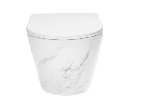Miska WC REA CARLOS RIMLESS NATURE MARBLE
