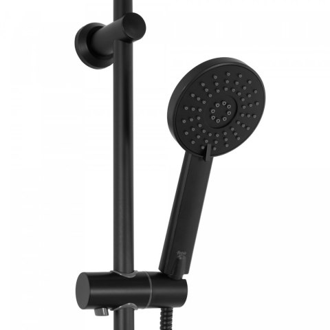 ZESTAW NATRYSKOWY BLISS CZARNY TERMOSTAT