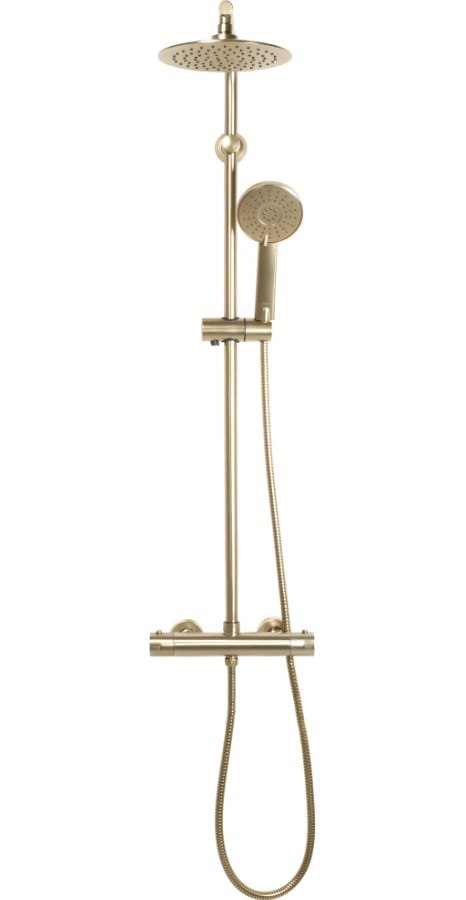 ZESTAW NATRYSKOWY BLISS ZŁOTY SZCZO TERMOSTAT