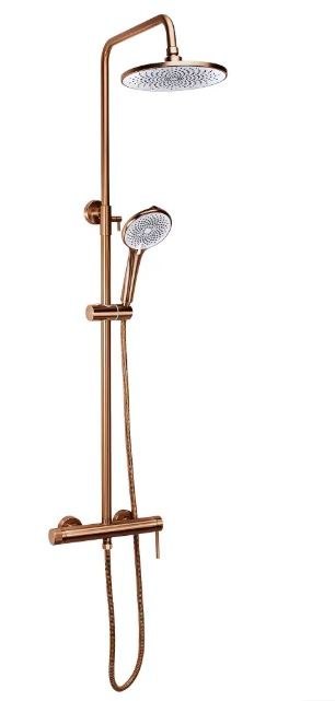 ZESTAW NATRYSKOWY JS-H7023BRG FOSS CLIF MIEDŹ SZCZ