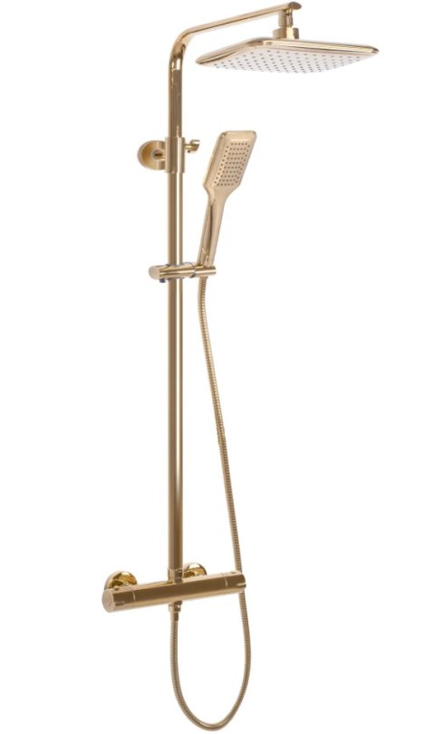 ZESTAW NATRYSKOWY TOM ZŁOTY TERMOSTAT