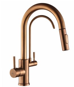 BATERIA KUCHENNA ECO FRESH MIEDŹ SZCZOTKOWANA