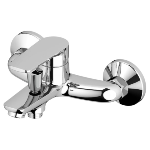 Bateria wannowo-prysznicowa, natynkowa z przełącznikiem VITALLE