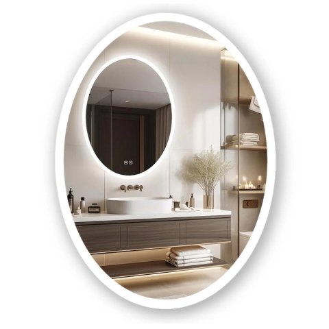 Lustro ścienne LED WWA 600x800