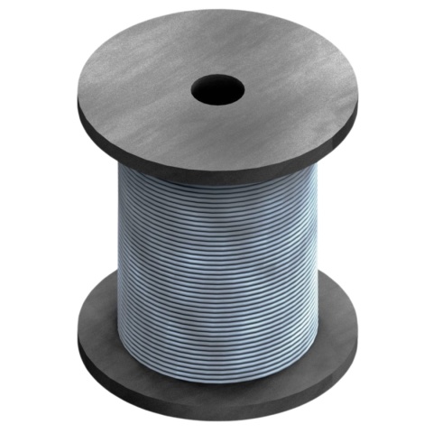 Linka stalowa systemowa na szpuli (7x19) 6,0 mm 100 m ARSTE