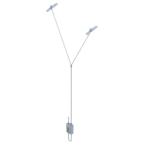 Linki stalowe rozgałęzione z uchwytem do blachy ARSTE YTG25-3M-K880 (10 szt. w opakowaniu)