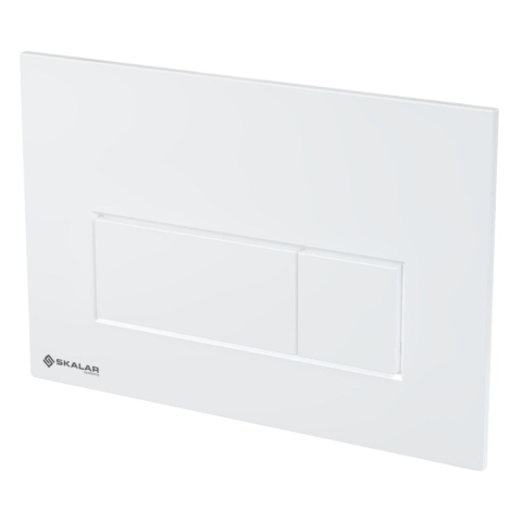 Przycisk sterujący do systemów podtynkowych ALCA biały