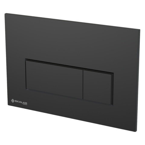 Przycisk sterujący do systemów podtynkowych ALCA czarny