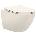 Miska WC REA CARLO MINI RIMLESS ECRU