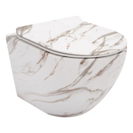 Miska WC REA CARLOS RIMLESS LAVA MATT