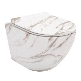 Miska WC REA CARLOS RIMLESS LAVA SHINY