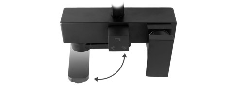 ZESTAW NATRYSKOWY JACK CZARNY