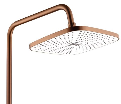 ZESTAW NATRYSKOWY MY1902-78RGG STORM MIEDŹ SZCZOTK