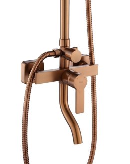 ZESTAW NATRYSKOWY MY2021-77RGG ARGUS MIEDŹ SZCZOTK