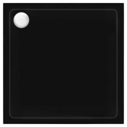 BRODZIK SAVOY BLACK 90*90*6cm + SYFON