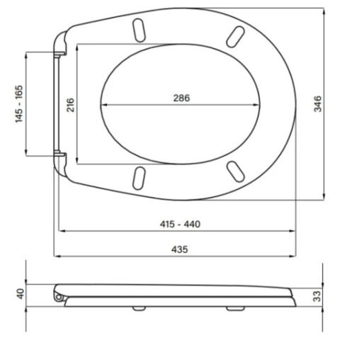 Deska sedesowa PP ROCA MADALENA ADELE