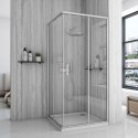 KABINA CITY BRUSH NIKIEL 80X100