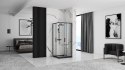 KABINA PUNTO BLACK 80x80