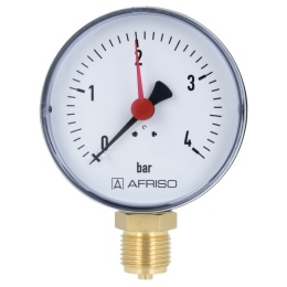 Manometr grzewczy RF 80 (0÷4 bar, G1/2'') AFRISO