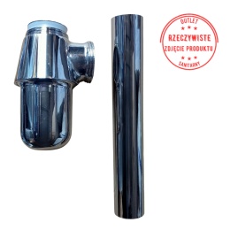 Syfon umywalkowy, butelkowy, bez głowicy Viega 1 1/4'' x DN32