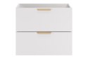 Szafka pod umywalkę 60 cm 2 szuflady ASTER WHITE