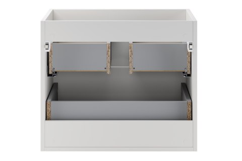 Szafka pod umywalkę 60 cm 2 szuflady ASTER WHITE