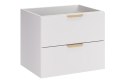 Szafka pod umywalkę 60 cm 2 szuflady ASTER WHITE