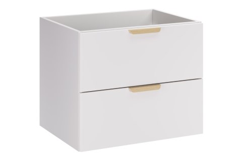 Szafka pod umywalkę 60 cm 2 szuflady ASTER WHITE