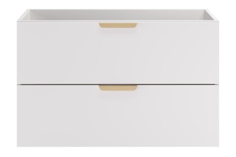 Szafka pod umywalkę 80cm 2 szuflady ASTER WHITE