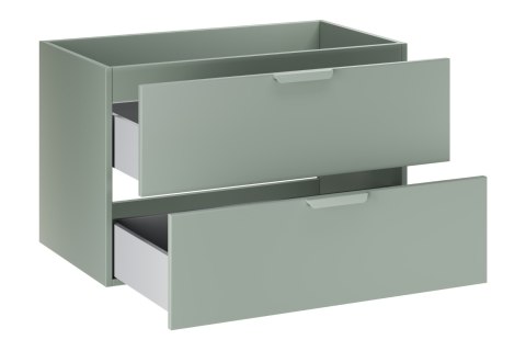Szafka pod umywalkę 80cm 2 szuflady ASTER GREEN