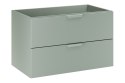 Szafka pod umywalkę 80cm 2 szuflady ASTER GREEN