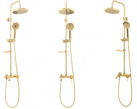 ZESTAW NATRYSKOWY LUIS ZŁOTY