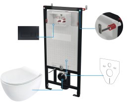 Zestaw WC podtynkowy 6 w 1