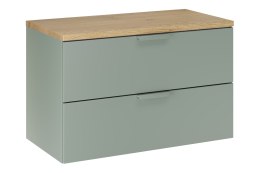 Zestaw meblowy 80cm z blatem ASTER GREEN