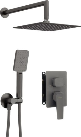 Zestaw prysznicowy podtynkowy z BOXem mieszaczowym