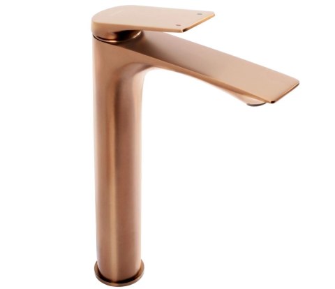 BATERIA UMYWALKOWA AVALON MIEDŹ SZCZOTKOWAN WYSOKA