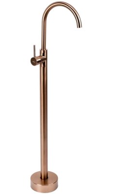 BATERIA UMYWALKOWA PODŁOGOWA LUNGO MIEDŹ SZCZOTKOW