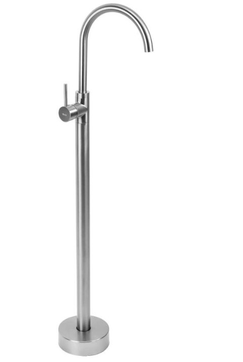 BATERIA UMYWALKOWA PODŁOGOWA LUNGO NIKIEL SZCZOTKO