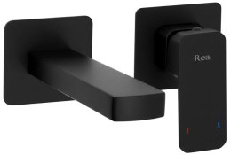 BATERIA UMYWALKOWA PODTYNKOWA ARLO CZARNA