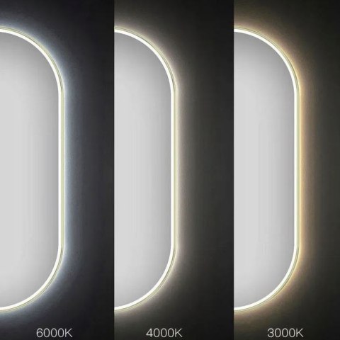LUSTRO LED OVL GOLD 50X100CM