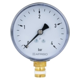 Manometr grzewczy RF 63 (0÷4 bar, G1/4'') AFRISO