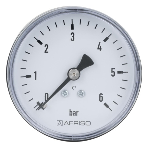 Manometr grzewczy RF 63 (0÷6 bar, G1/4'') AFRISO