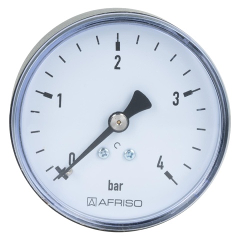 Manometr grzewczy RF 63 (0÷4 bar, G1/4'') AFRISO