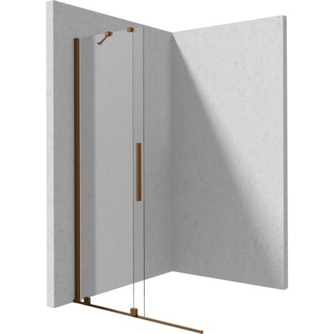 Ścianka prysznicowa walk-in 100 cm - przesuwna