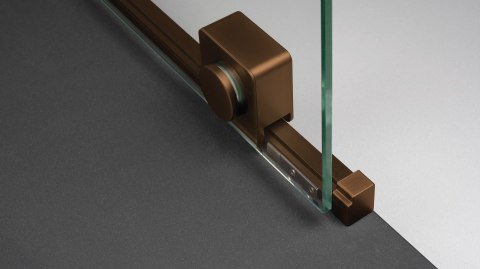 Ścianka prysznicowa walk-in 120 cm - przesuwna