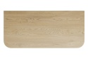 Szafka ASTER WHITE 60 cm z blatem OVALIA CREMONA, otwartymi regałami dolnymi oraz umywalką nablatową BEYOND