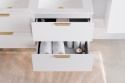 Szafka pod umywalkę 60 cm 2 szuflady ASTER WHITE